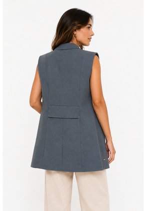 Chaleco Para Mujer  Azul Marca L&H Ref. 4V425040