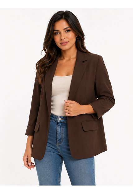 Chaqueta Para Mujer  Cafe Marca L&H Ref. 4V408174