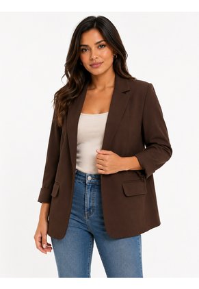 Chaqueta Para Mujer Cafe Marca L&H Ref. 4V408174