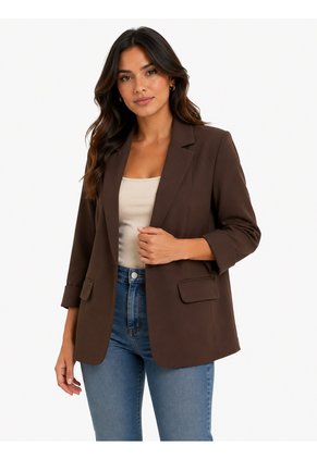 Chaqueta Para Mujer Cafe Marca L&H Ref. 4V408174