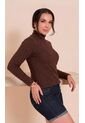 Camiseta Para Mujer Manga Larga Cafe Marca L&H Ref. 1F409576 de L&H