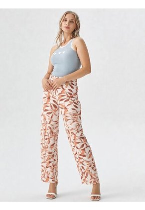 Pantalon Para Mujer Taupe Marca L&H Ref. 5P407008