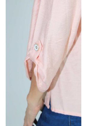 Blusa Para Mujer Manga 3/4 Rosado Marca L&H Ref. 1F412633