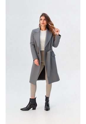 Gaban Para Mujer Gris Claro Marca L&H Ref. 4V408183