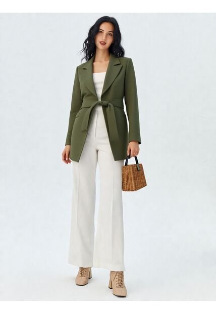 Gaban Para Mujer Verde Marca L&H Ref. 4V408183