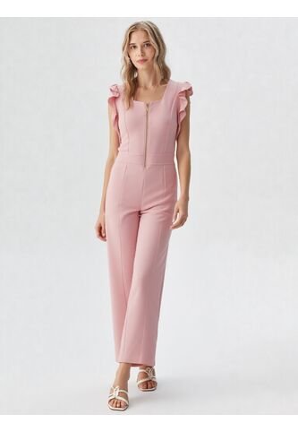 Enterizo Para Mujer Manga Sisa Rosado Marca L&H Ref. 2J432039 L&H