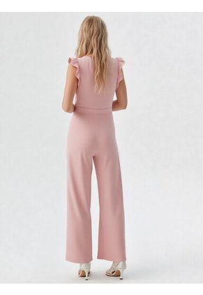Enterizo Para Mujer Manga Sisa Rosado Marca L&H Ref. 2J432039