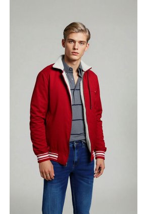 Chaqueta Para Hombre Rojo Marca L&H Ref. 6N108101