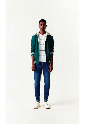Chaqueta Para Hombre Verde Marca L&H Ref. 6N108101