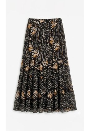Falda Para Mujer Negro Marca L&H Ref. 2J414072