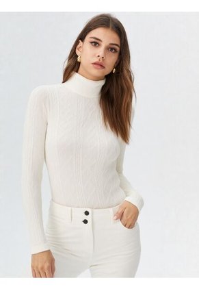 Camiseta Para Mujer Manga Larga Blanco Marca L&H Ref. 1F409573