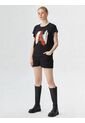 Camiseta Para Mujer Manga Corta Negro Marca L&H Ref. 5G409264 de L&H