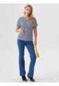Camiseta Para Mujer Azul Marca L&H Ref. 2J409132 de L&H