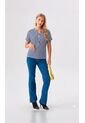Camiseta Para Mujer Azul Marca L&H Ref. 2J409132 de L&H