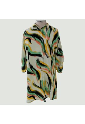 Bluson Para Mujer. Manga 3/4 Verde Marca L&H