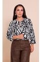 Blusa Para Mujer Manga 3/4 Negro Marca L&H Ref. 5P412311 de L&H