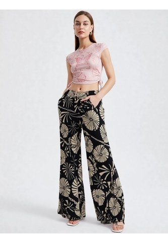 Pantalon Para Mujer Negro Marca L&H Ref. 1F407256 L&H