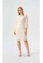 Vestido Para Mujer Crudo Marca L&H Ref. 5P417012 de L&H