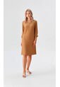 Vestido Para Mujer Taupe Marca L&H Ref. 5P417012 de L&H