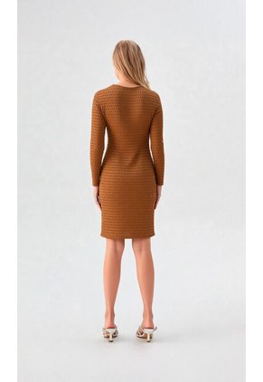 Vestido Para Mujer Taupe Marca L&H Ref. 5P417012