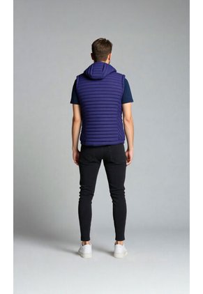 Chaleco Para Hombre Azul Marca L&H Ref. 6N125009