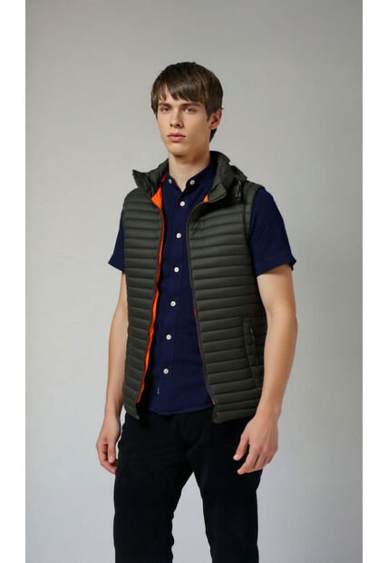 Chaleco Para Hombre Verde Marca L&H Ref. 6N125009