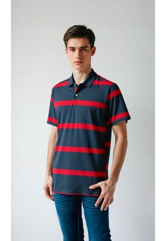 Camiseta Para Hombre Azul Marca L&H L&H