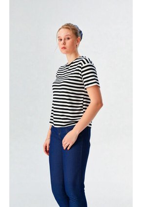 Camiseta Para Mujer Negro Marca L&H Ref. 7S409037