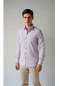 Camisa Para Hombre Manga Larga Gris Claro Marca L&H Ref. 7Y101226 de L&H