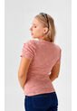 Camiseta Para Mujer Manga Corta Rosado Marca L&H Ref. 8E409031 de L&H