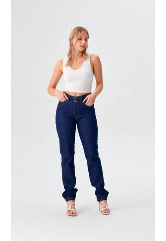 Jean Para Mujer Negro Marca L&H Ref. 8I407007 L&H