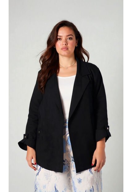Chaqueta Para Mujer. Negro Marca L&H Ref. 4V608019