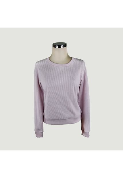 Camiseta Para Mujer Manga Larga Lila Marca L&H