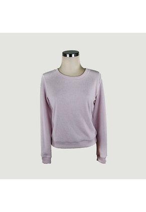 Camiseta Para Mujer Manga Larga Lila Marca L&H