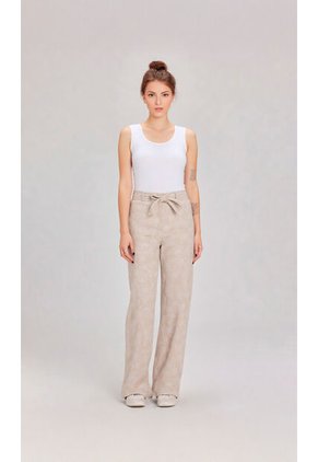 Pantalon Para Mujer Beige Marca L&H Ref. 1F407249