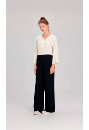 Pantalon Para Mujer Negro Marca L&H Ref. 1F407247