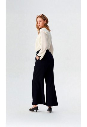 Pantalon Para Mujer Negro Marca L&H Ref. 1F407247