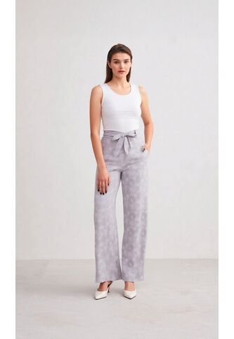 Pantalon Para Mujer Gris Claro Marca L&H Ref. 1F407249 L&H