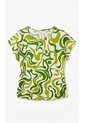 Camiseta Para Mujer Manga Corta Verde Marca L&H Ref. 2J409134 de L&H