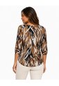Camiseta Para Mujer Manga 3/4 Cafe Marca L&H Ref. 2J409135 de L&H