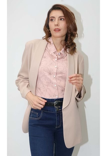 Chaqueta Para Mujer. Beige Marca L&H