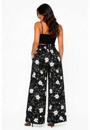 Pantalon Para Mujer  Negro Marca L&H Ref. 2J407078