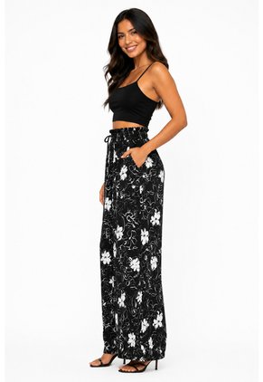 Pantalon Para Mujer  Negro Marca L&H Ref. 2J407078