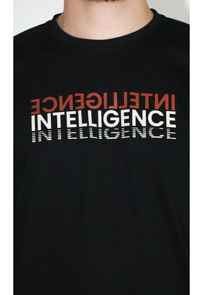 T-Shirt Para Hombre Manga Corta Negro Marca L&H