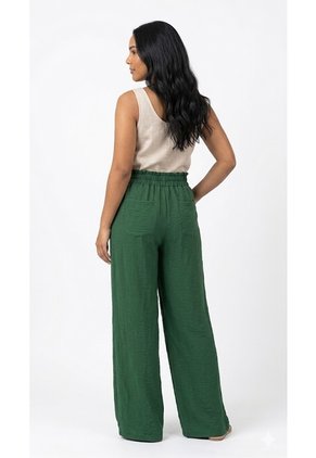 Pantalon Para Mujer Verde Marca L&H Ref. 2J407059