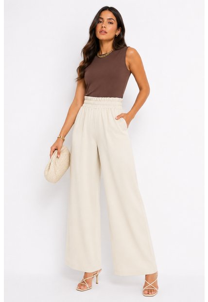 Pantalon Para Mujer  Crudo Marca L&H Ref. 2J407059