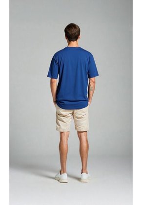 T-Shirt Para Hombre Azul Marca L&H Ref. 2Bw119003