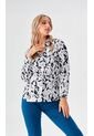 Blusa Para Mujer Manga Larga Negro Marca L&H Ref. 2J412275 de L&H