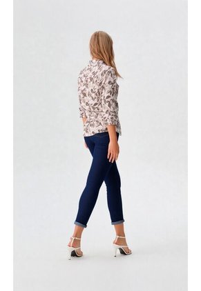 Blusa Para Mujer Manga Larga Beige Marca L&H Ref. 2J412275