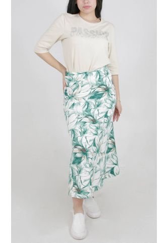 Falda Para Mujer Verde Marca L&H L&H